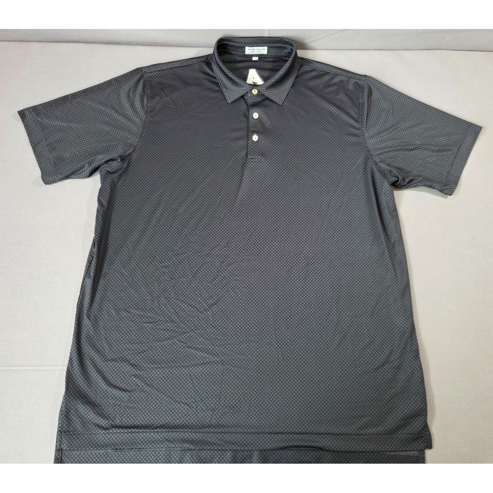 Peter Millar Shirt Mens Extra Large Gray Summer Comfort Arizona Diamondbacks MLB